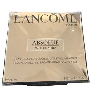Lancôme Absolue White Aura Rejuvenating & Brightening Cream 1.7 oz. New Sealed‎